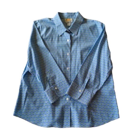 TALBOTS Button Down Shirt, size 16 - Picture 10 of 14